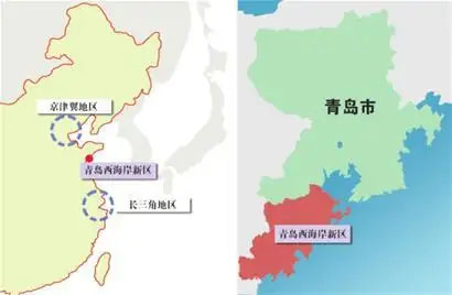 青島西海岸拋丸機生產基地地圖