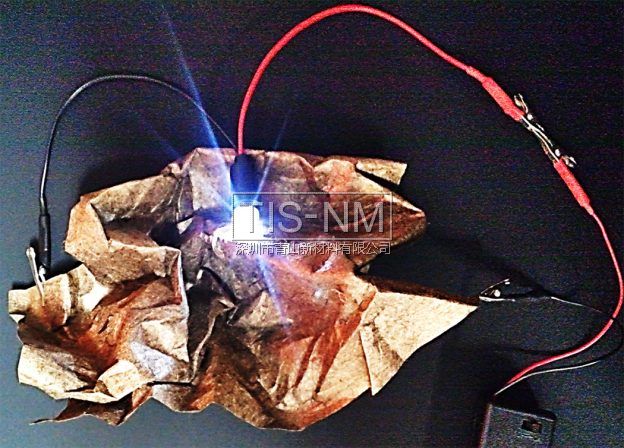 紙質電容器使用金屬納米離子提升能量密度